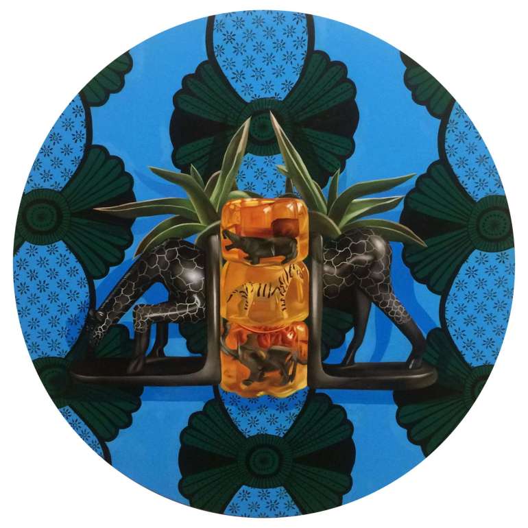 Animals Don't Need Passports, a painting by Australian artist Katherine Edney.