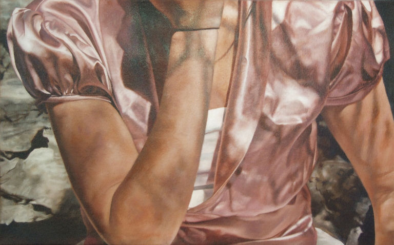 Departures 1, a painting by Australian artist Katherine Edney