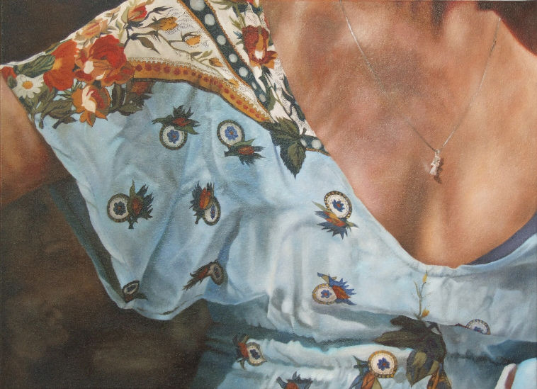 Departures 10, a painting by Australian artist Katherine Edney