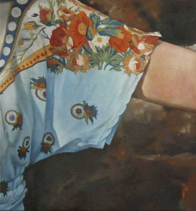 Departures 13, a painting by Australian artist Katherine Edney