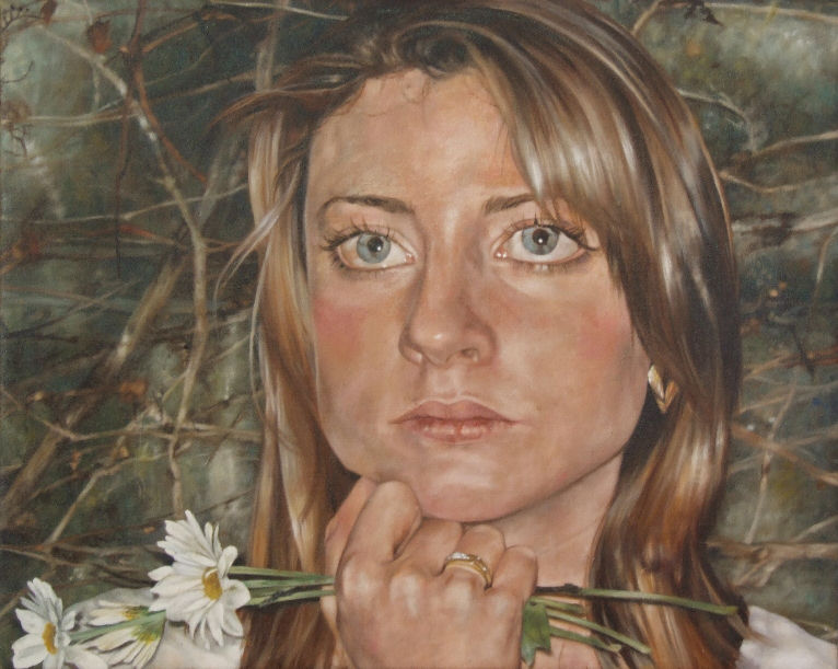 Departures 2, a painting by Australian artist Katherine Edney