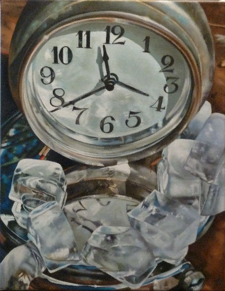Reflections on the Future, a painting by Australian artist Katherine Edney