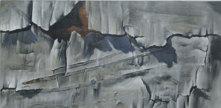 In The Days That Followed 1, a painting by Australian artist Katherine Edney