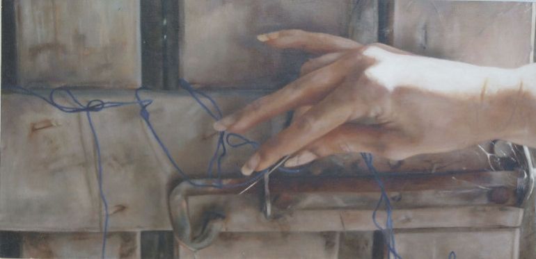 In The Days That Followed 13, a painting by Australian artist Katherine Edney