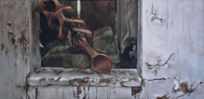 In The Days That Followed 20, a painting by Australian artist Katherine Edney