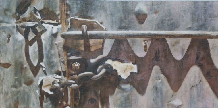 In The Days That Followed 3, a painting by Australian artist Katherine Edney