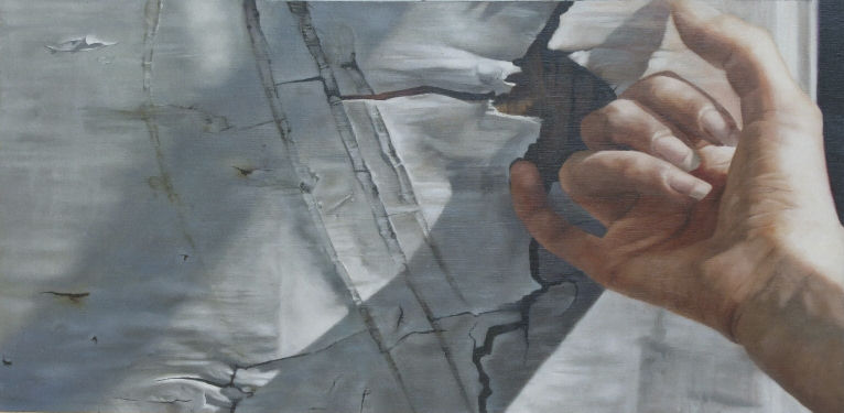 In The Days That Followed 8, a painting by Australian artist Katherine Edney