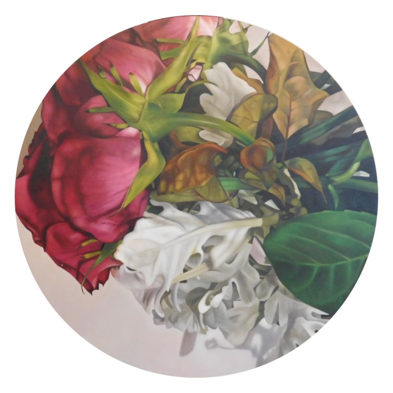 Some Roses Are Red, a painting by Australian artist Katherine Edney