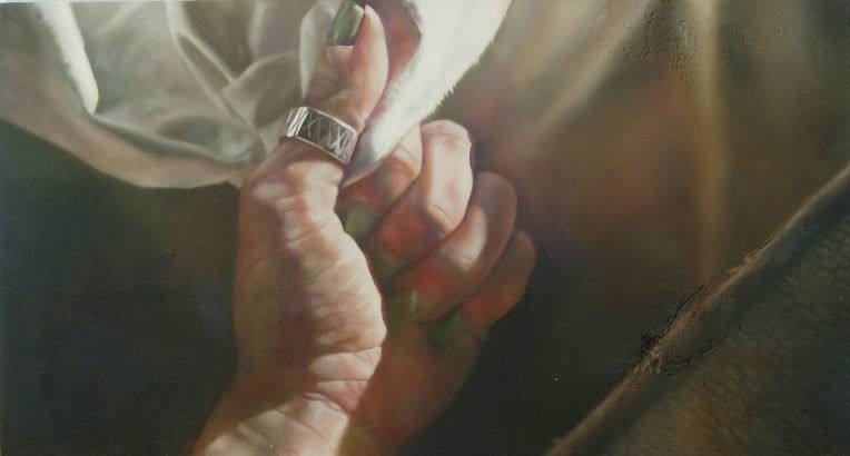 Time & Time Again 2, a painting by Australian artist Katherine Edney