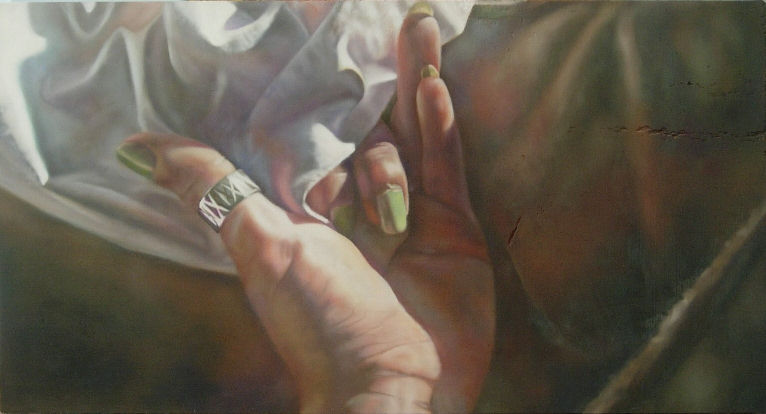 Time & Time Again 4, a painting by Australian artist Katherine Edney
