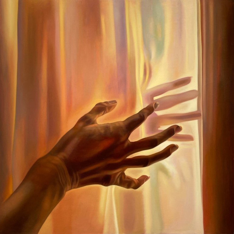 'I Can Almost Reach You', a painting by Katherine Edney.