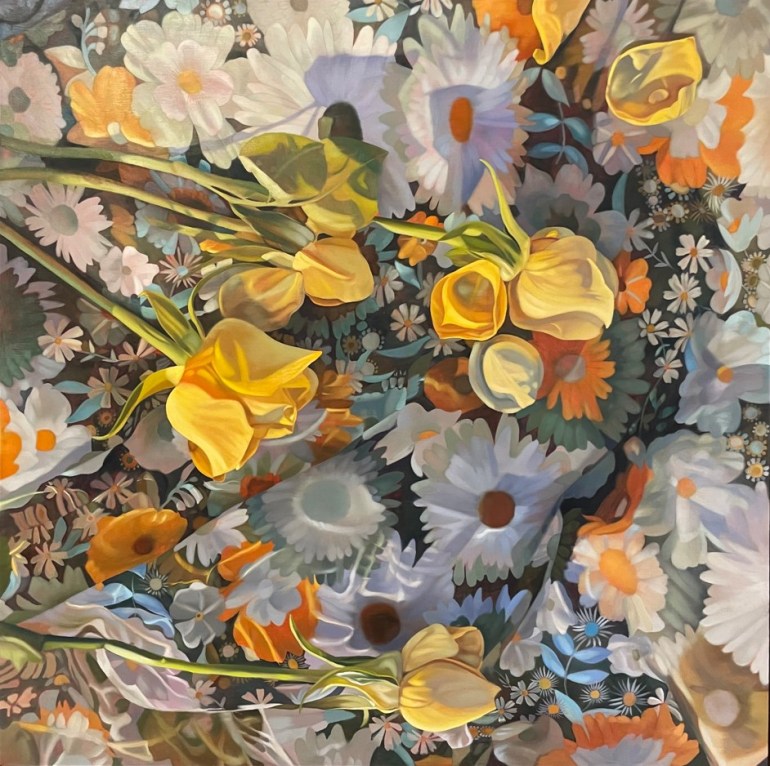 'Ocean of Memories', a painting by Katherine Edney.