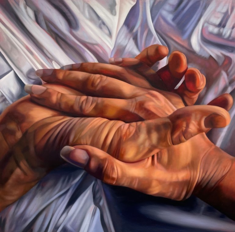 'When We Were Young', a painting by Katherine Edney.